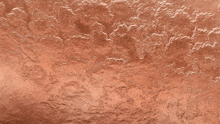 Warm copper metallic texture macro